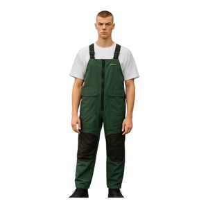 Frabill FXE Rain Bibs 2XL Fishing Water Rescue Outdoor Camping Overalls